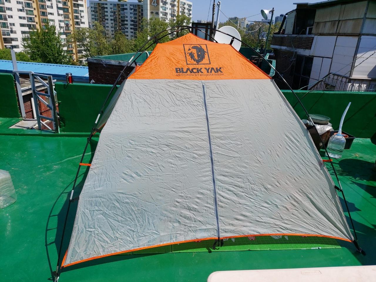 블랙야크 그늘막 텐트
