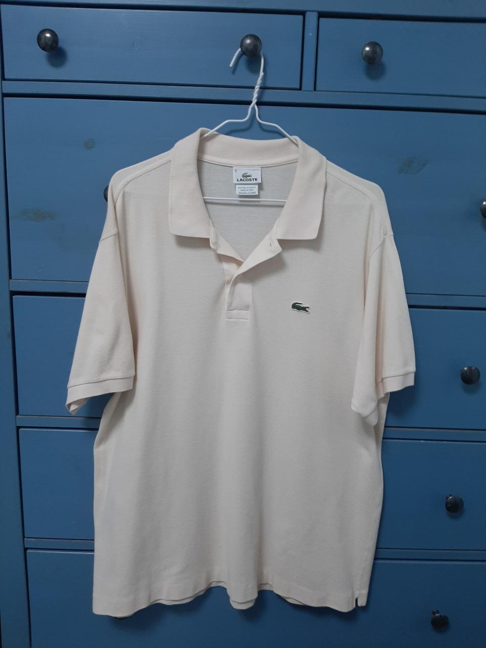 라코스테 정품 반팔 카라 티셔츠