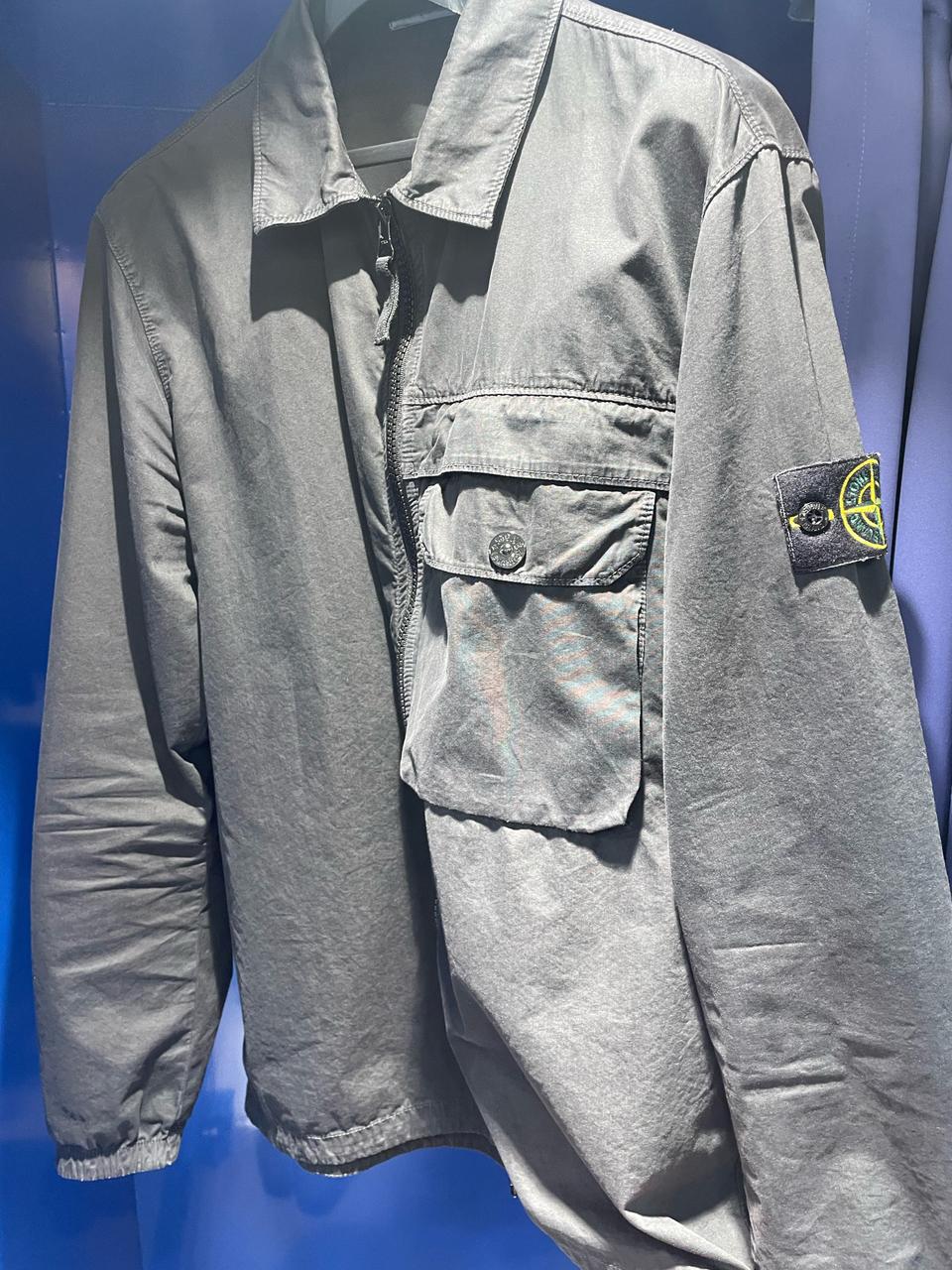 스톤아일랜드 워싱셔츠자켓