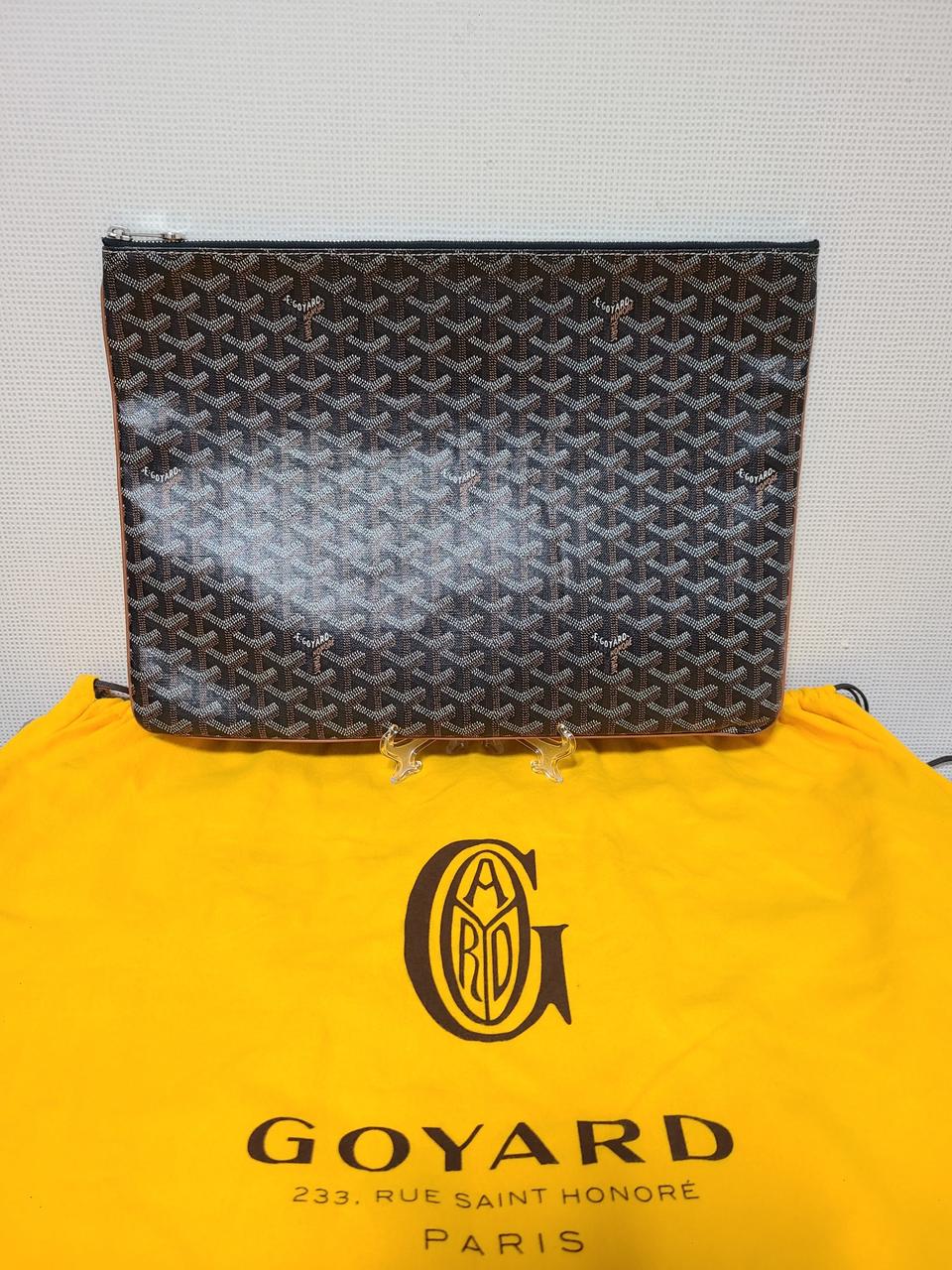 [GM] 고야드 세나 클러치 블랙 탄