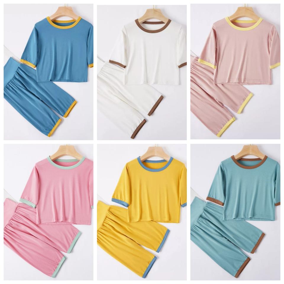 1+1 유아동 배색 실내상하복