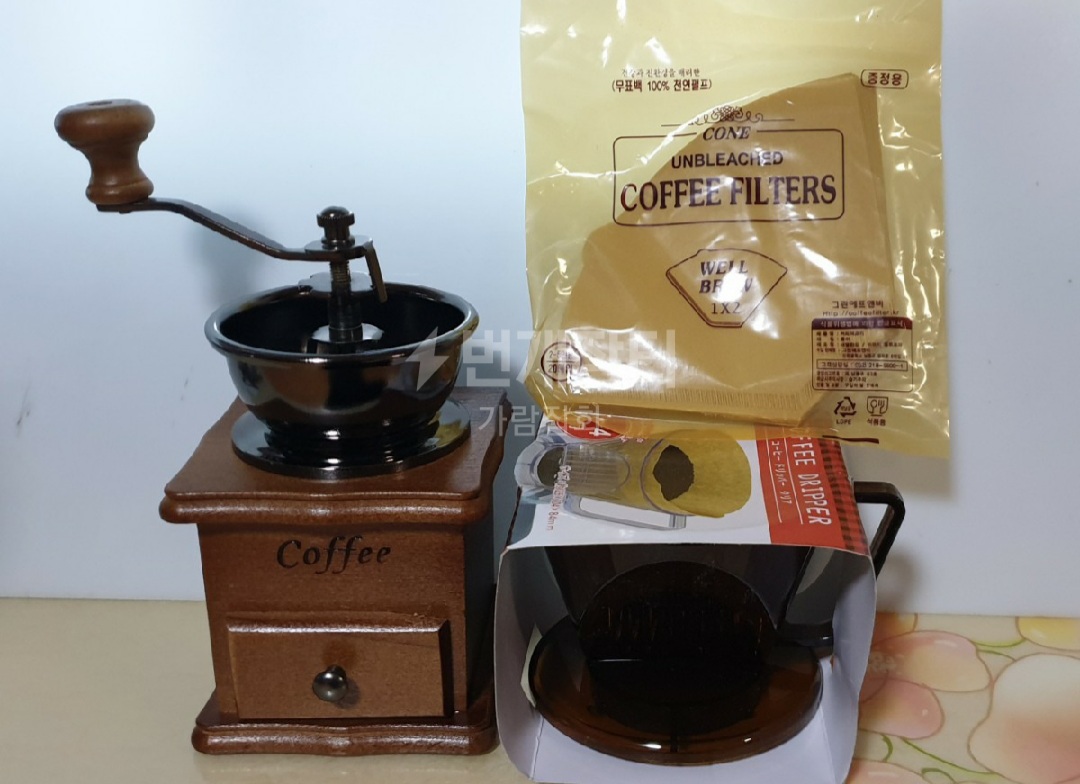 드립커피제조 용품(미사용)