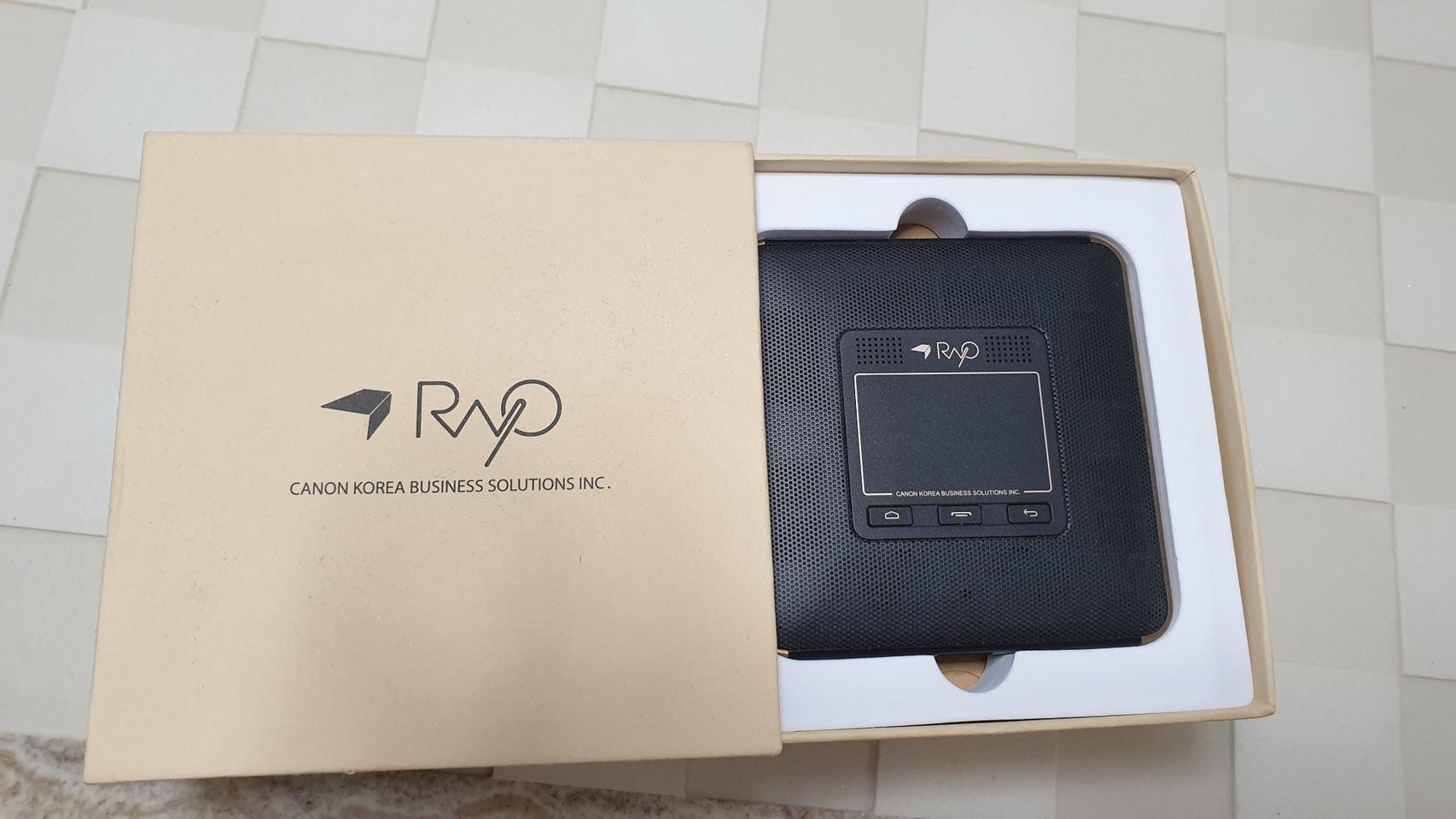 캐논 RAYO(RWBT-G)골드 컬러 빔프로젝터