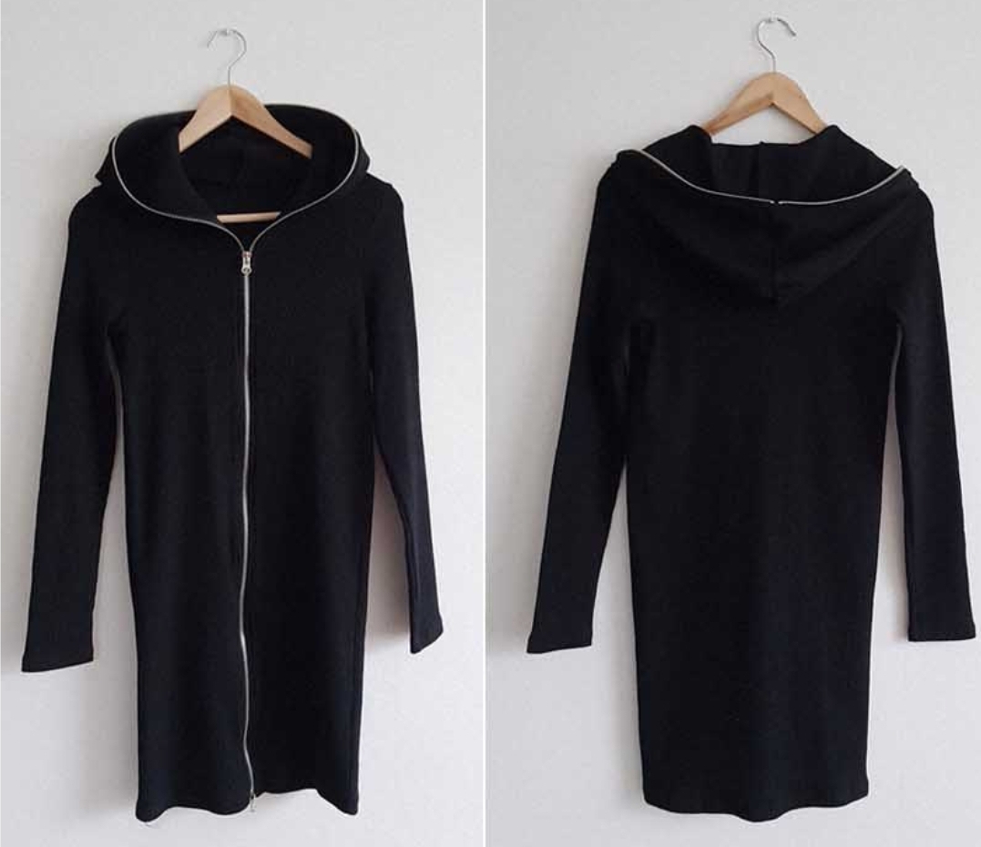 (가격변동X) 후드지퍼집업원피스 새상품