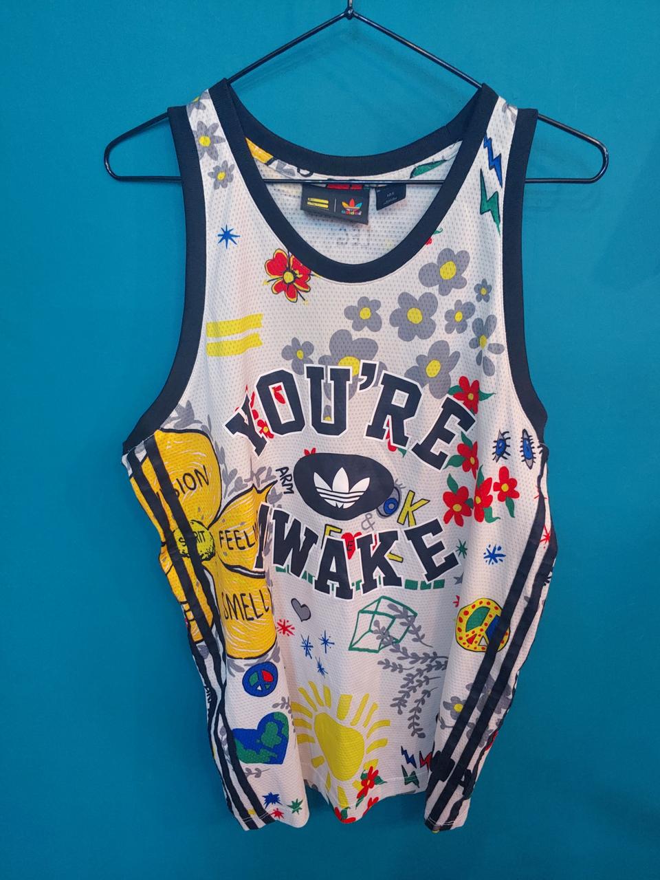 아디다스 트레포일 나시 민소매