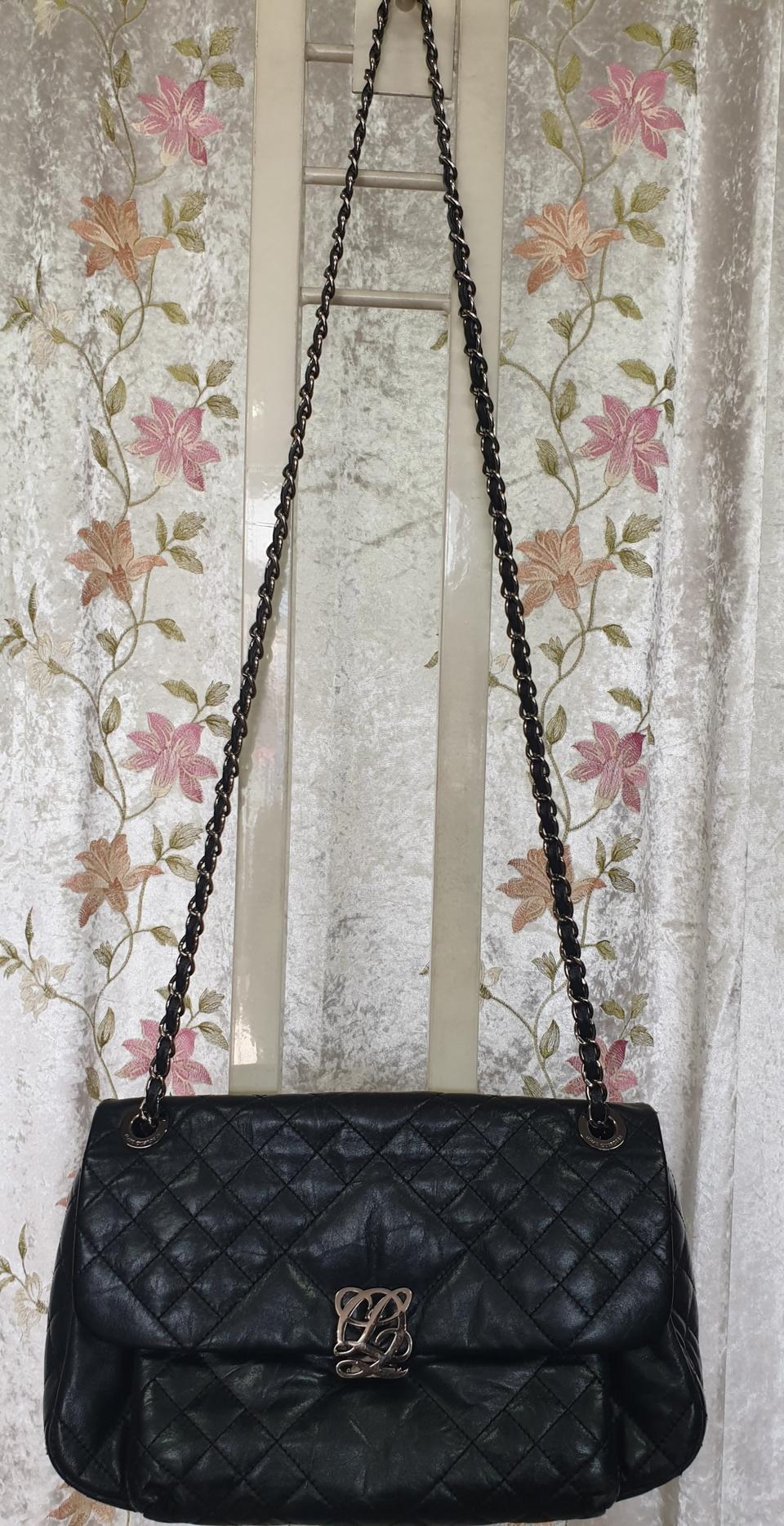 루이까또즈누빔체인 크로스.숄더백