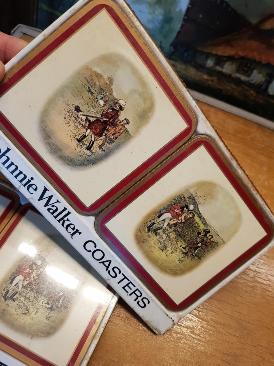 조니워커  코스타 컵 받침 위스키