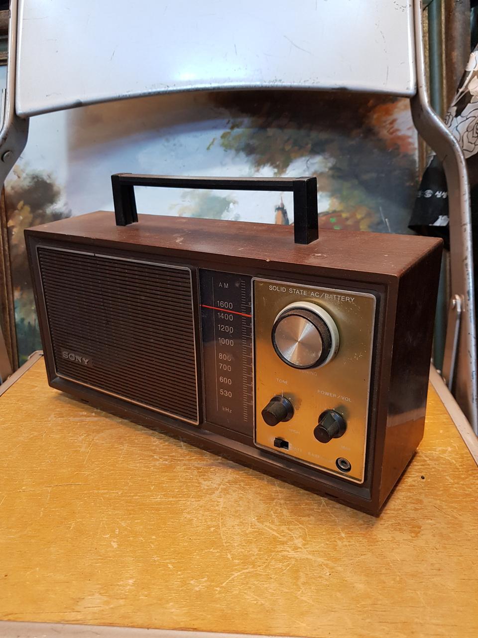 소니 AM  라디오