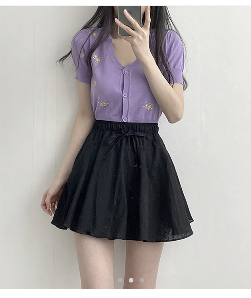 린넨치마 스커트