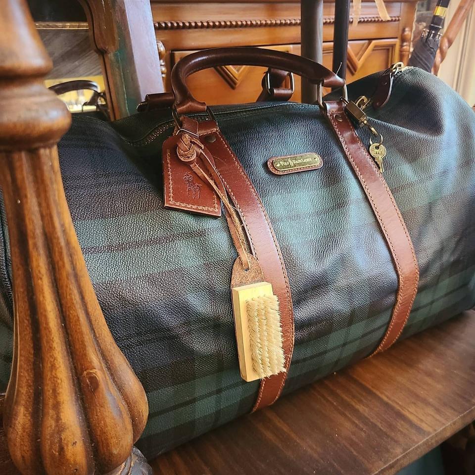 빈티지 폴로 보스턴백 여행가방