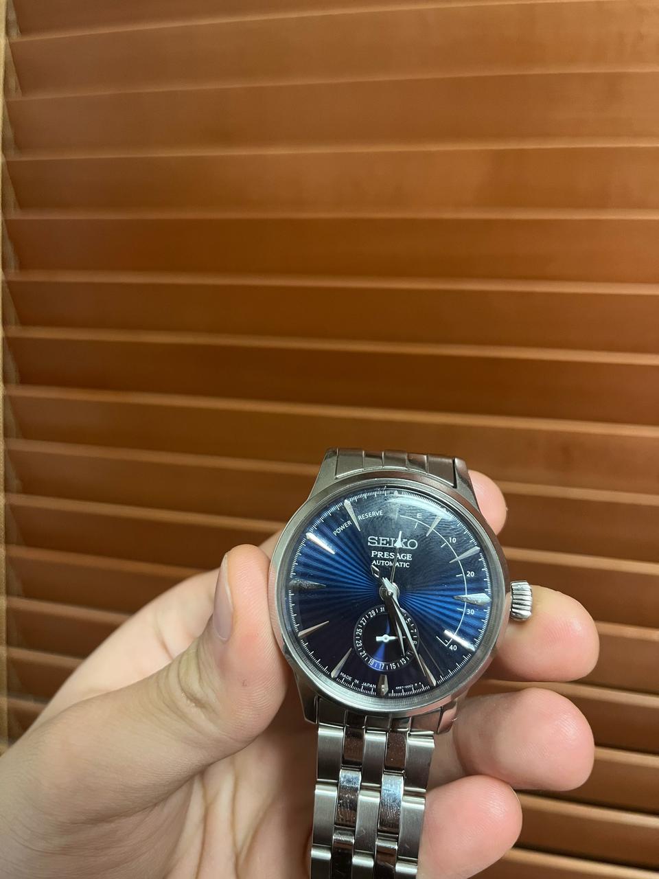 새이코 프레사지 오토매틱 청판