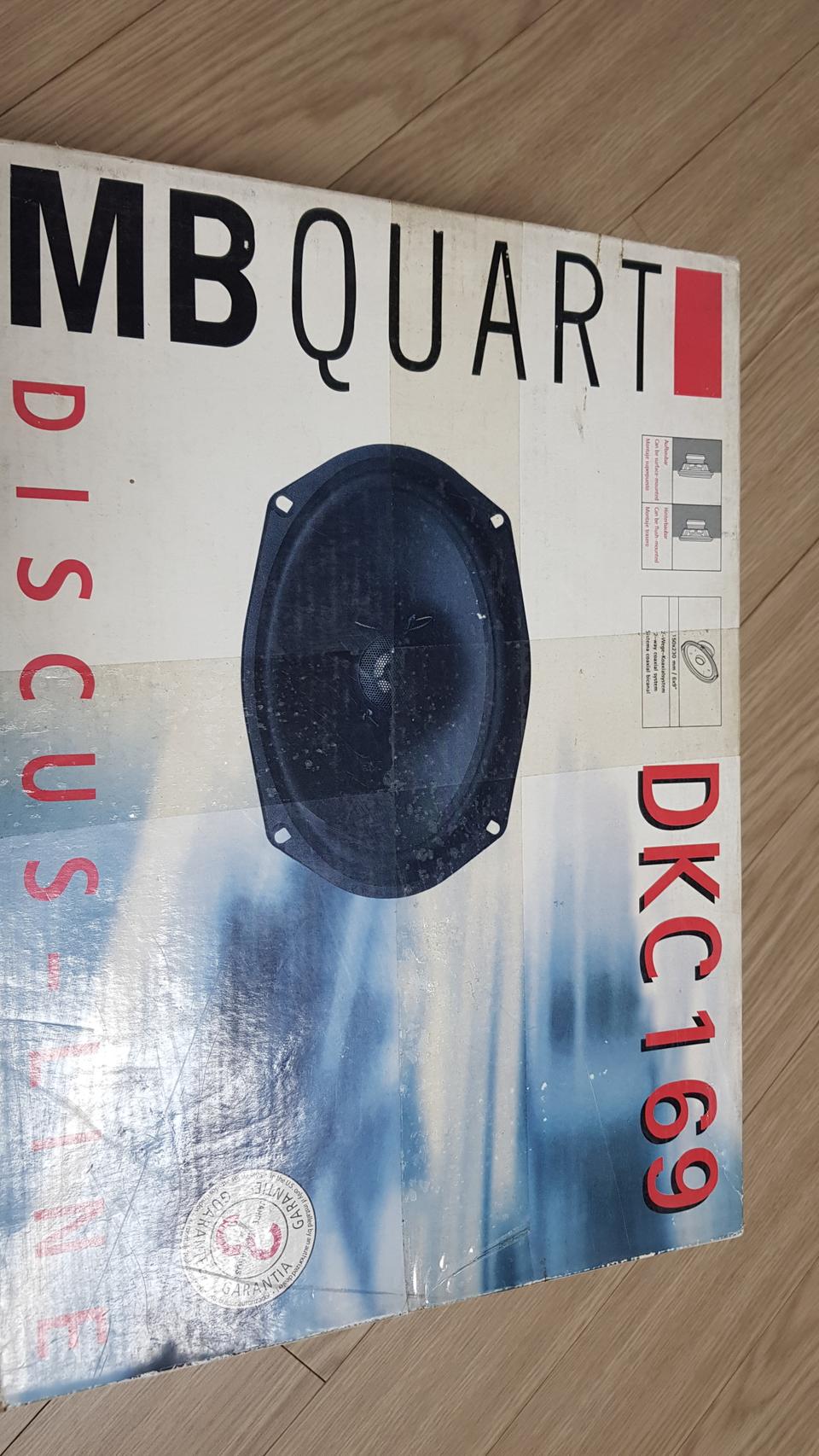 자동차 스피커 새제품 MB QUART DKC 169