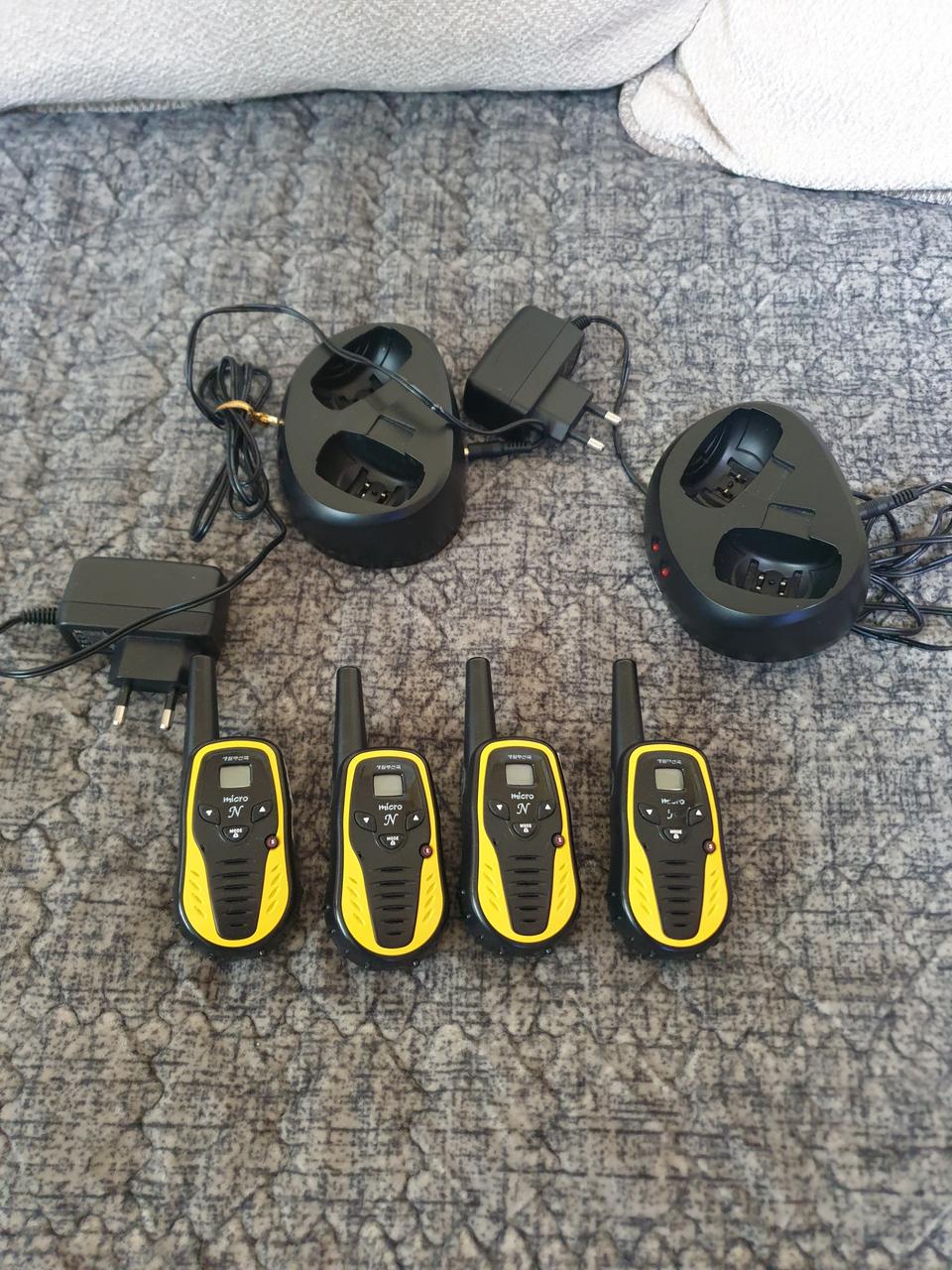 생활 무전기  4세트 판매합니다.