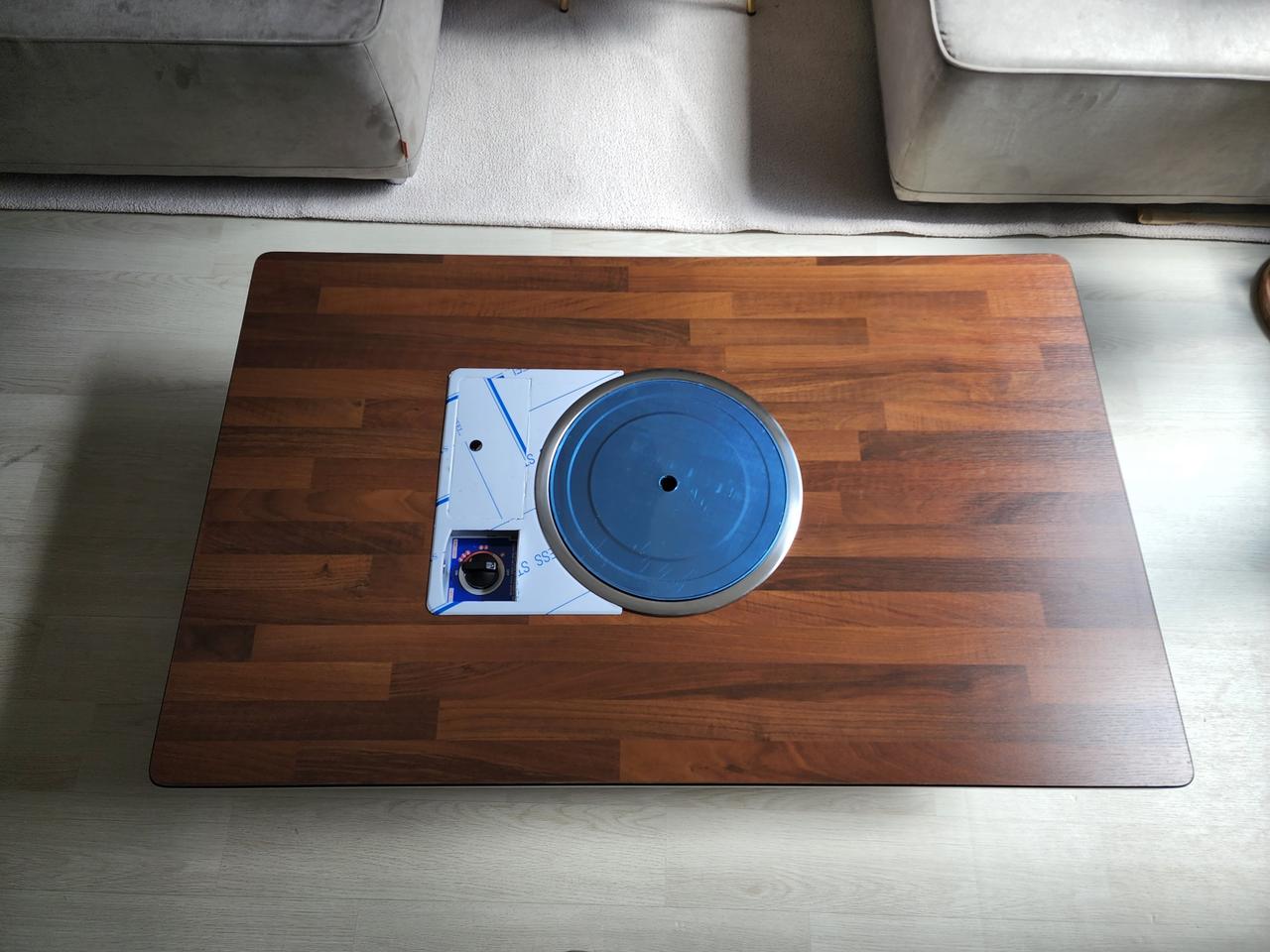 이사처분 접이식 고기불판테이블