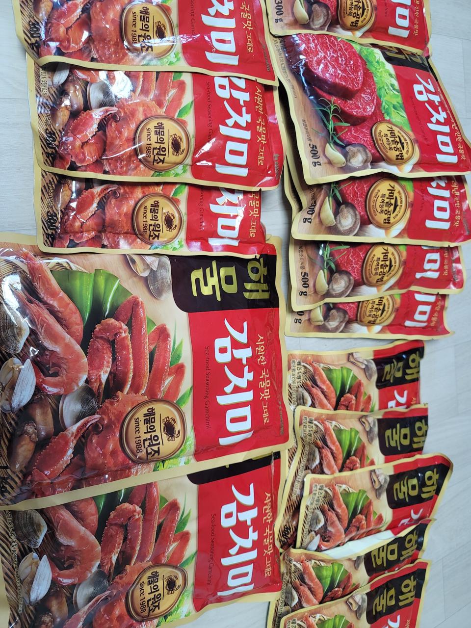 (조미료) 해물 감치미 일괄