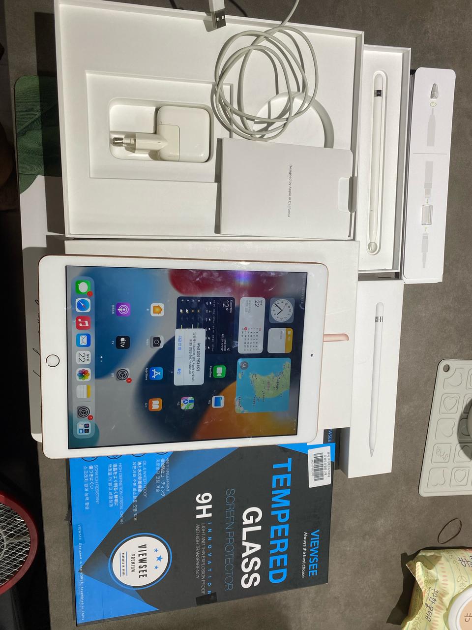 아이패드7 32GB 로골 와파 풀박스 애플펜슬포함