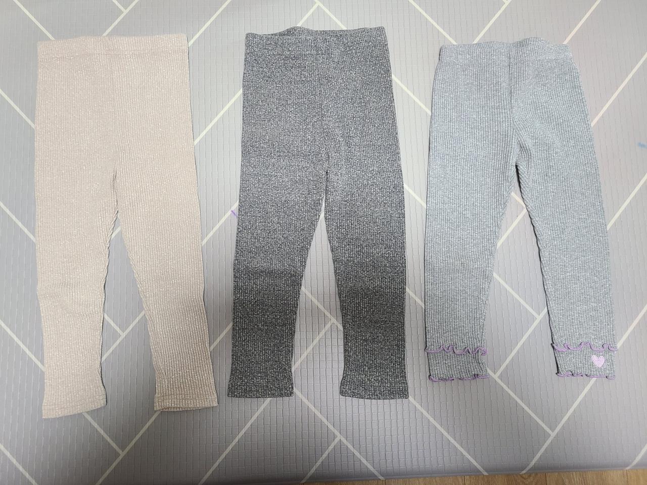 유아레깅스 및 바지 100~110사이즈 11벌 <일괄판매>