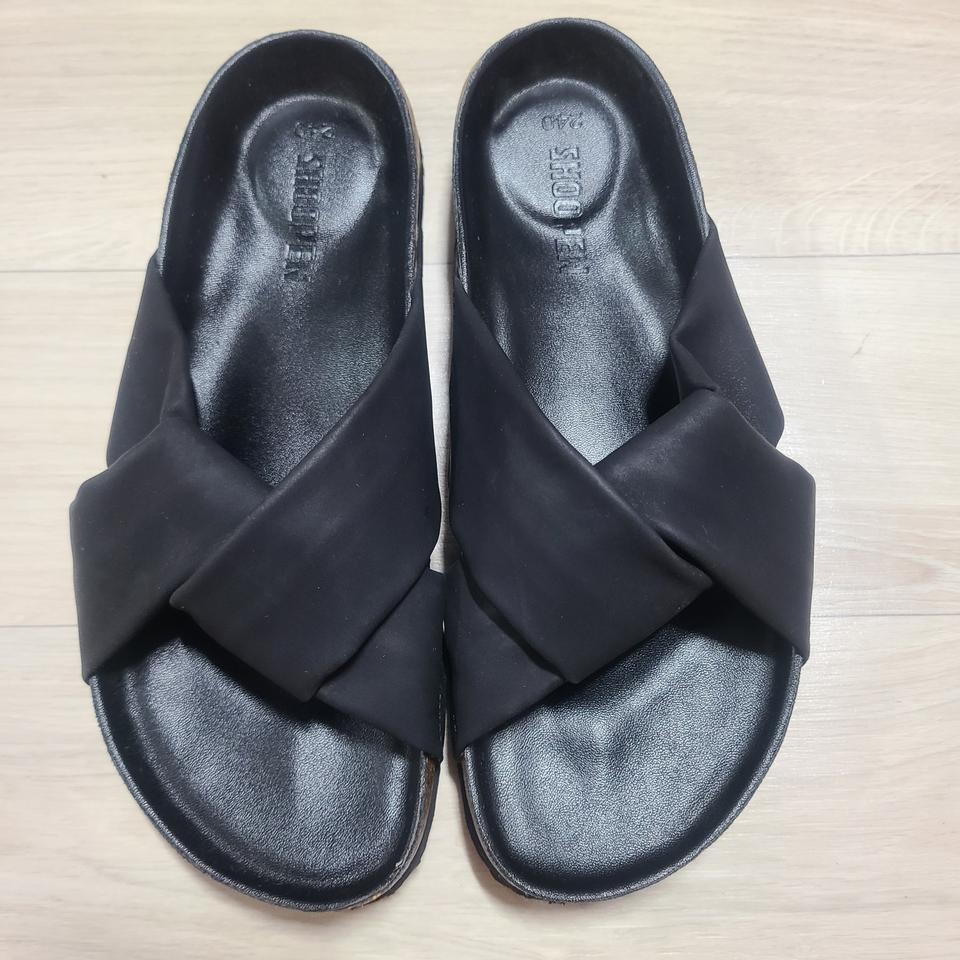 (새상품)240 슈펜 슬리퍼 shoopen