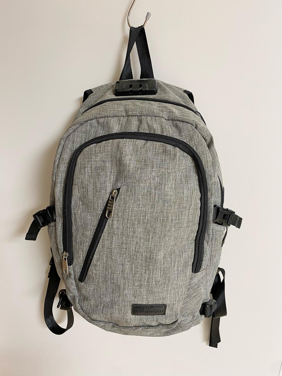 Mancro 노트북 백팩 남녀공용 가방 학생가방