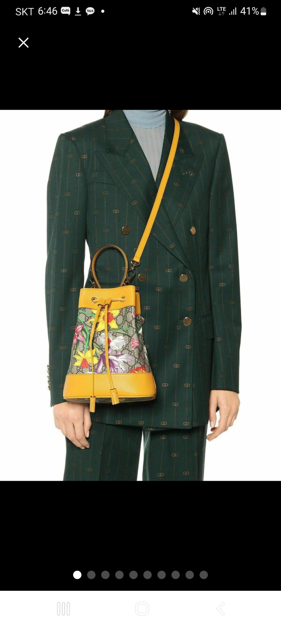 구찌 플라워 버킷백 가방 ♡새상품 ♡정가280만원대