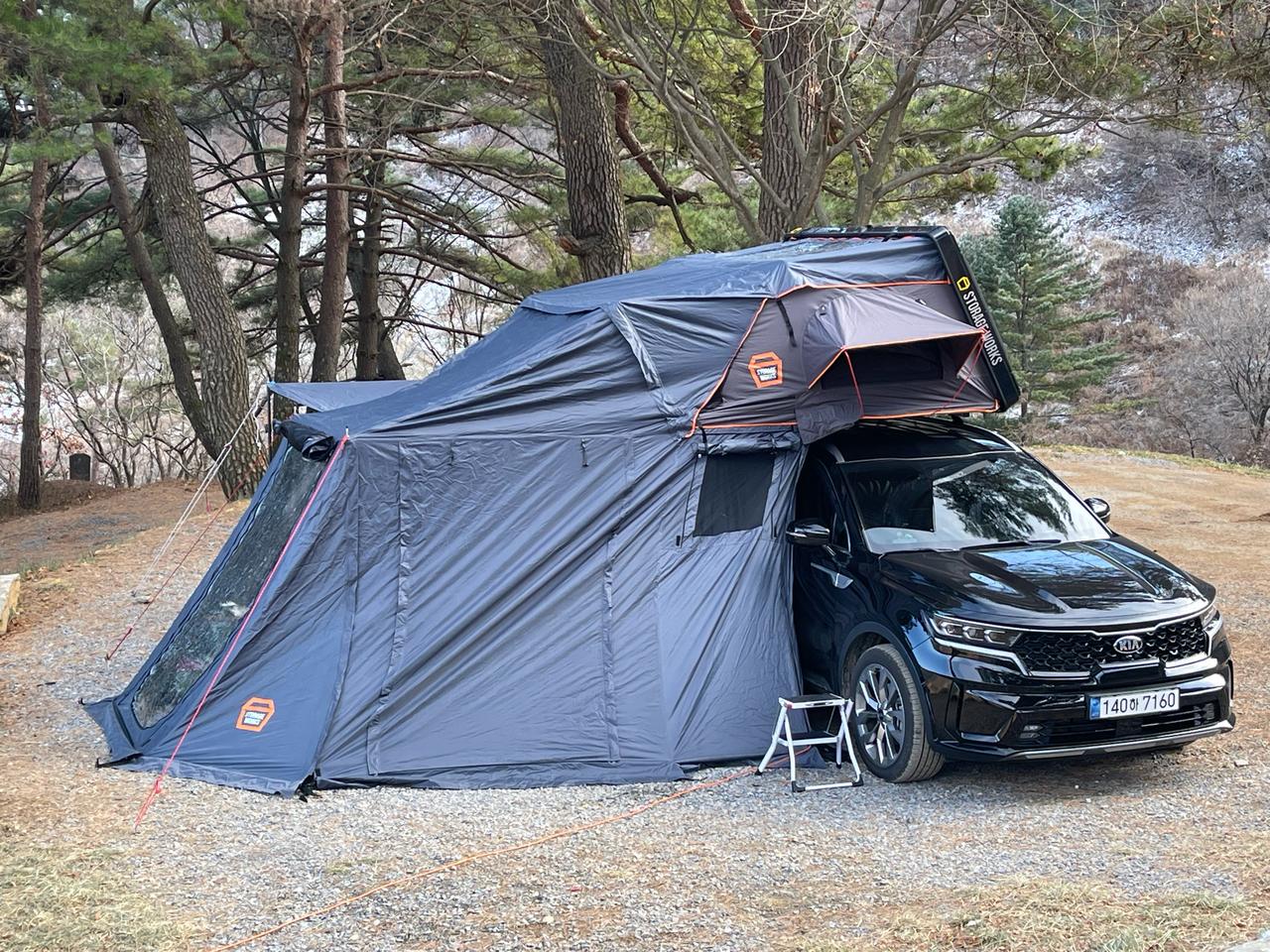 스토리지웍스 루프탑텐트2100