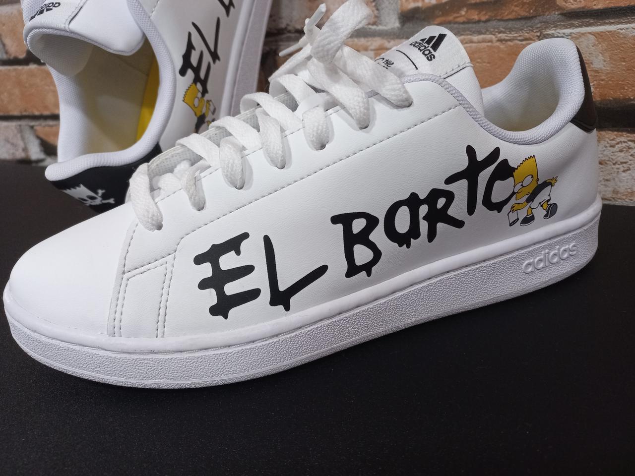 [특A급/무료배송] 눈에 띄는 희소성있는 심슨 아디다스 운동화 275
