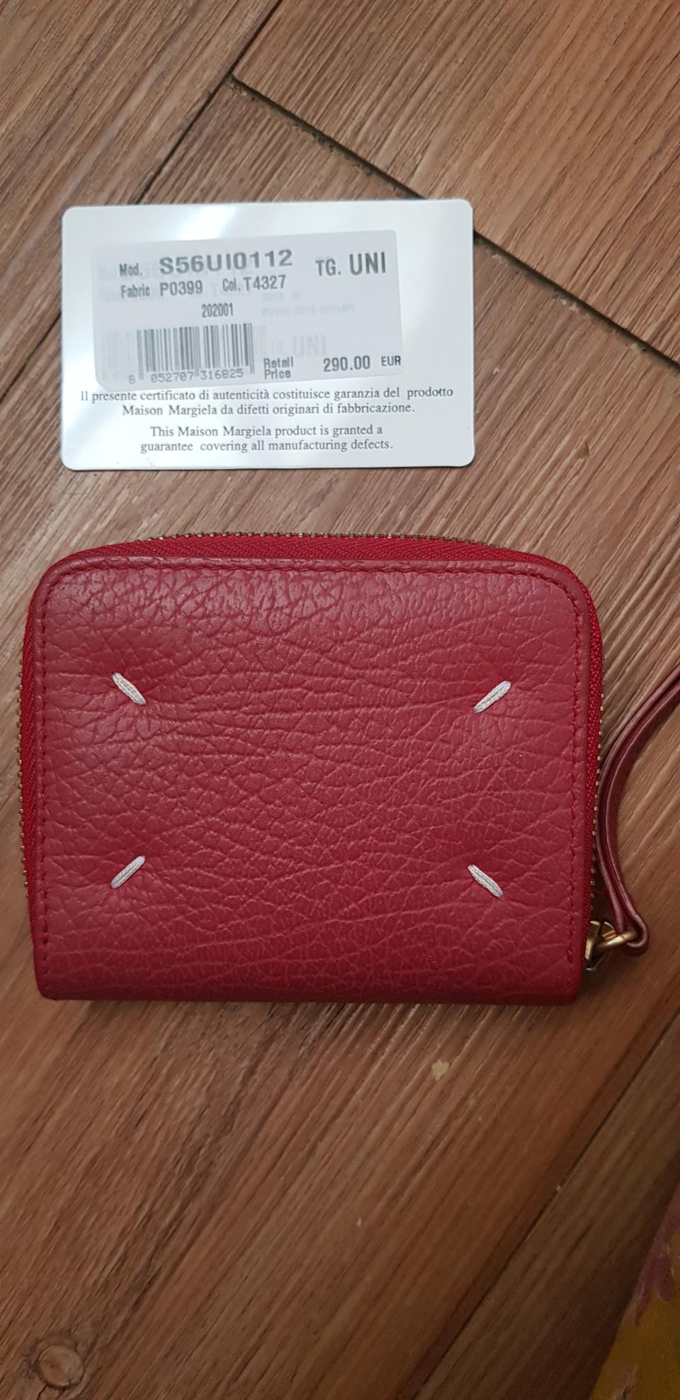 정품 메종 마르지엘라 올어라운드 지퍼 지갑