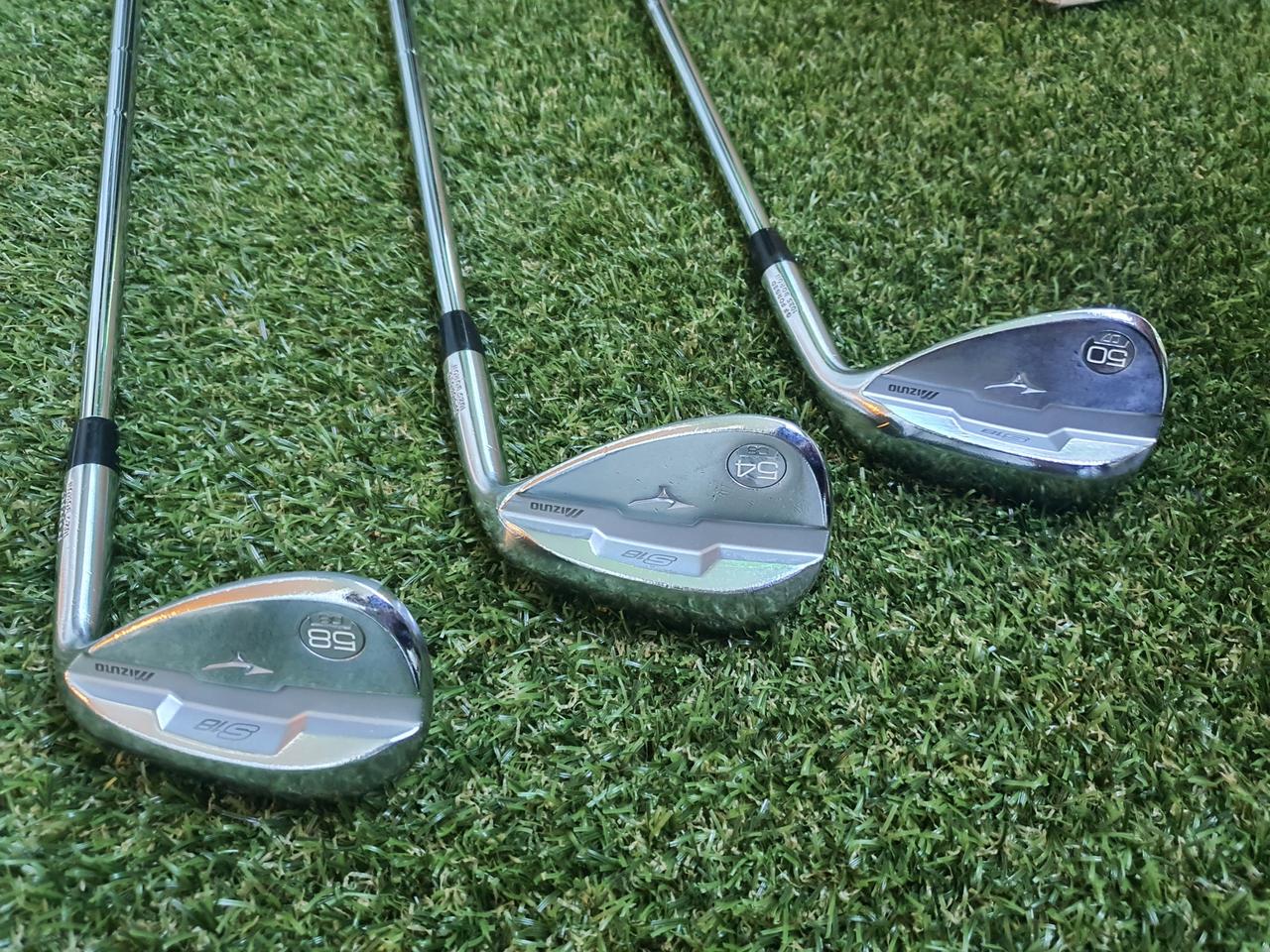 미즈노 S18 골프 샌드 웨지 세트 50 54 58