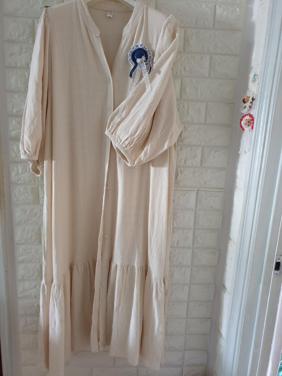 린넨 롱원피스 (빅사이즈)