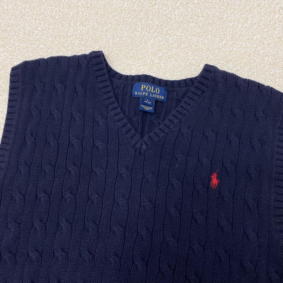 폴로 랄프로렌 보이즈 케이블니트 비스트