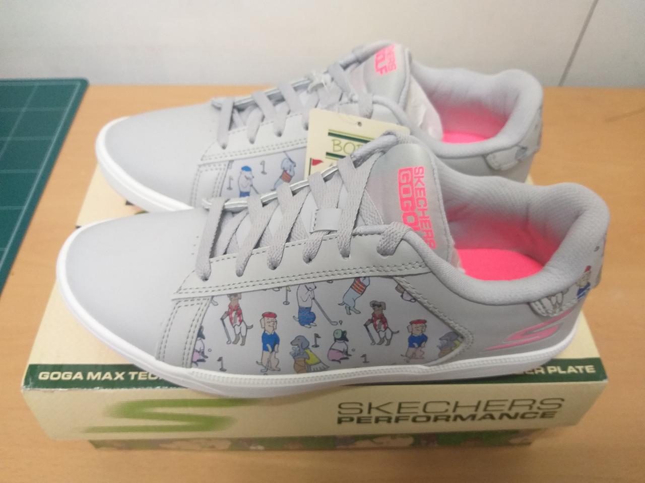 스케쳐스 정품 여성용 고 골프 드라이브 4 플레이 골프화 255