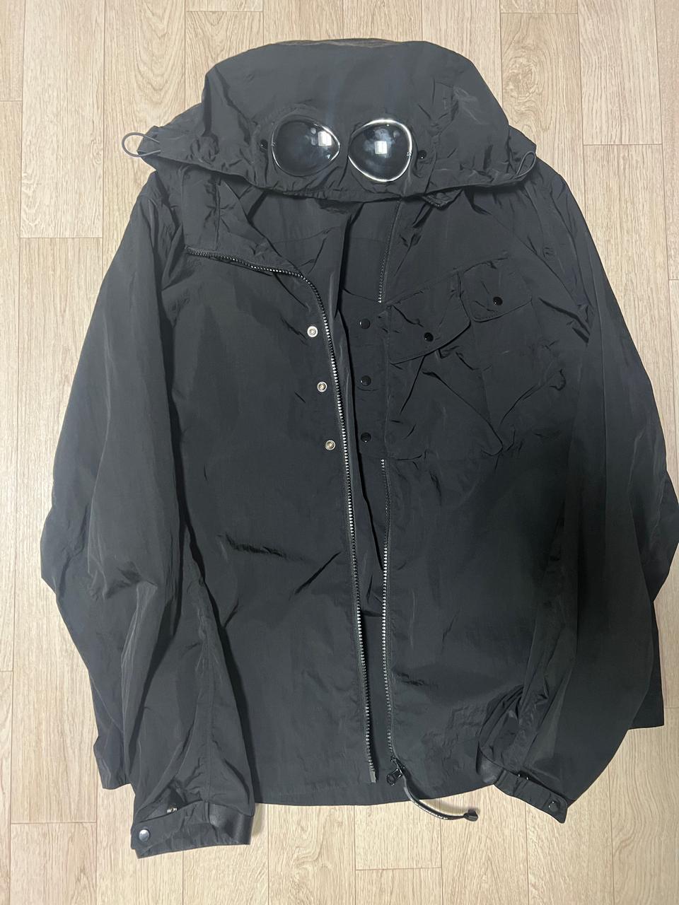 cp컴퍼니 고글후드자켓 바람막이 XXL사이즈.블랙 팝니다