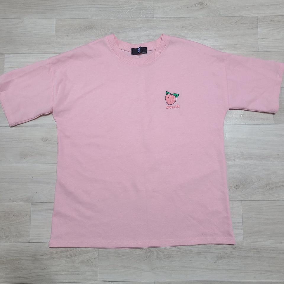 반발티셔츠 박스티 큐티자수반팔티