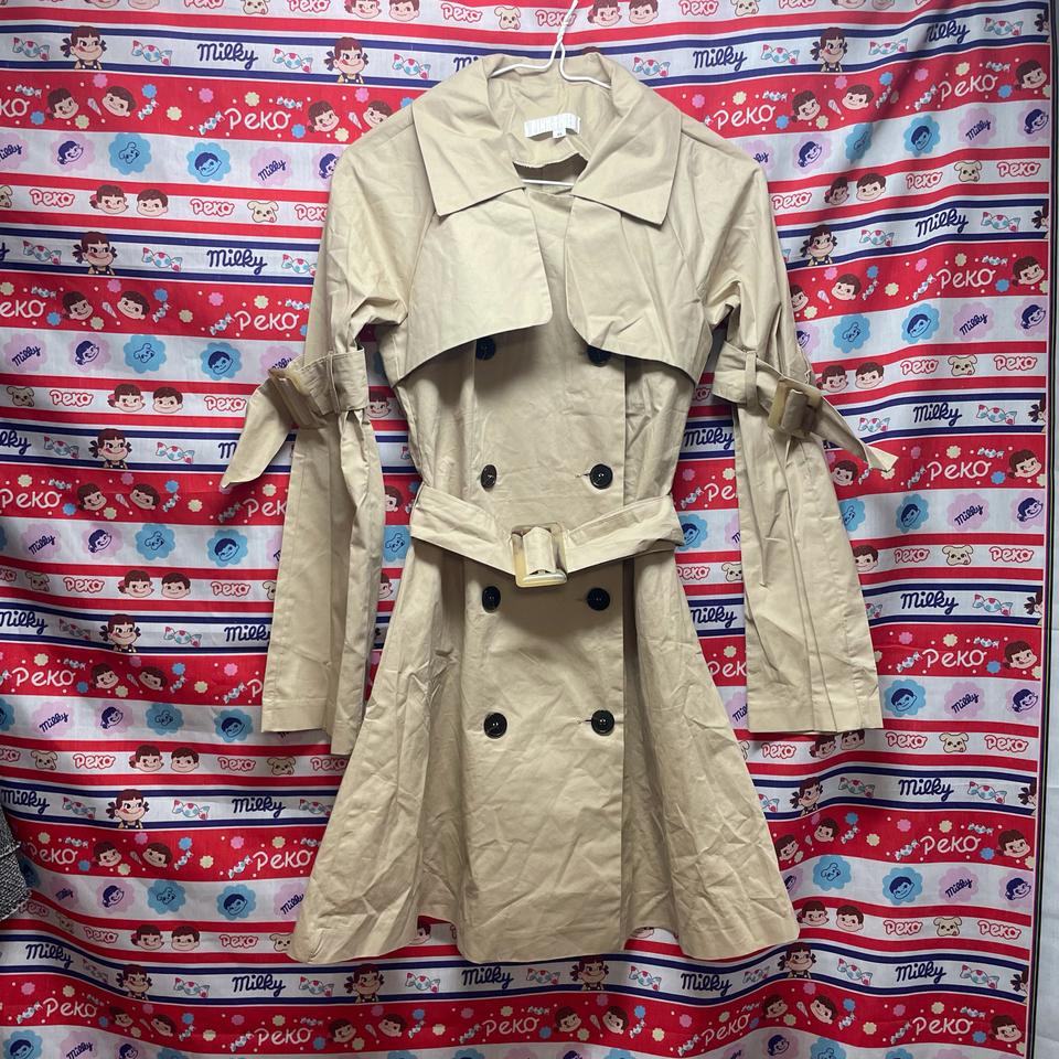 (새상품) 에이블리 트렌치코트 겸 원피스 벨트 셋트 S