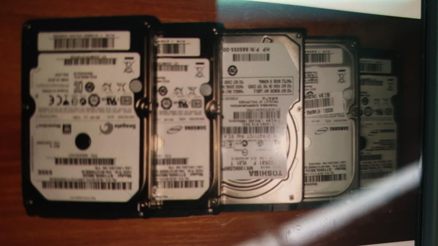 중고 - 노트북'ps4 등 hdd sata 1테라 2.5인치 하드디스크