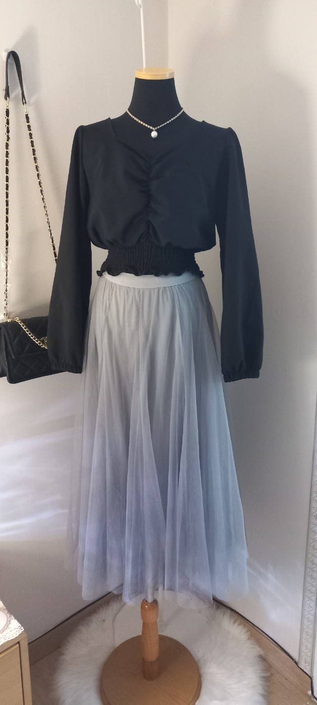 크롭과 샤스커트