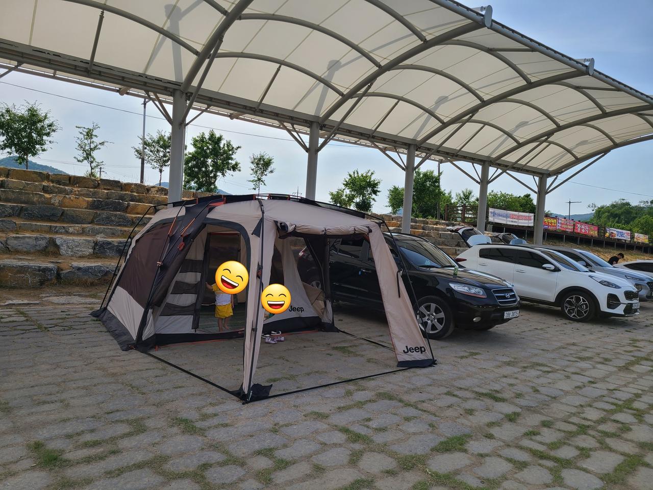 지프포레스트3 텐트 캠핑
