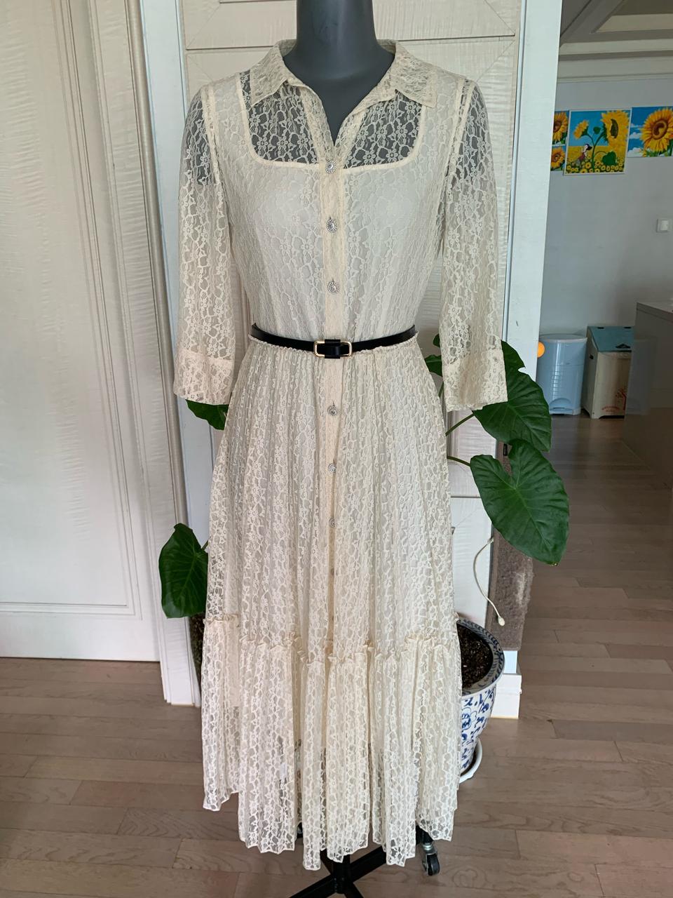 듀엘 레이스롱원피스(정품, 새옷!!)