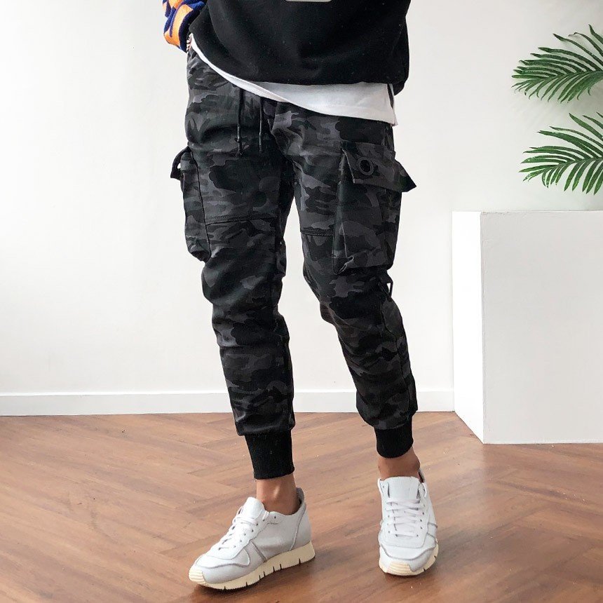 무료배송 사방스판 올밴딩 밀리 밴딩바지 카고바지 조거바지 빅사이즈바지