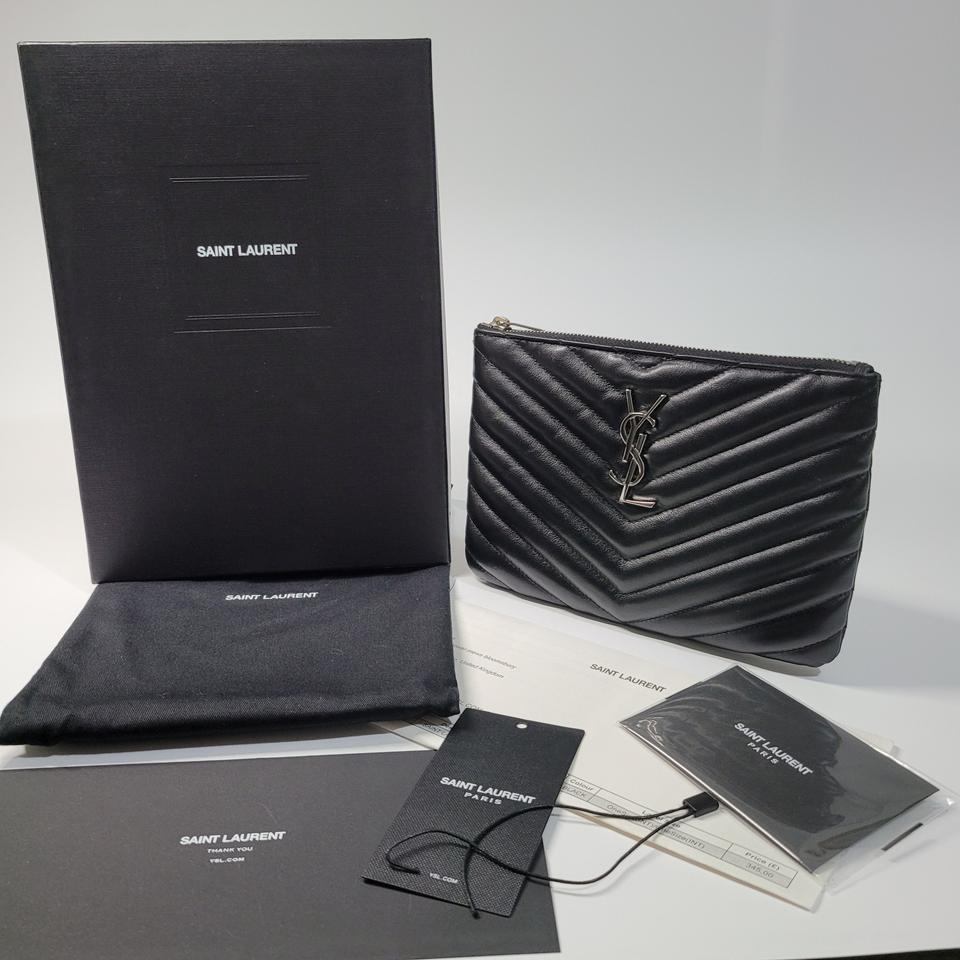 [판매완료][새상품급]생로랑 클러치 마틀라세 풀박스 (구찌,루이비통)