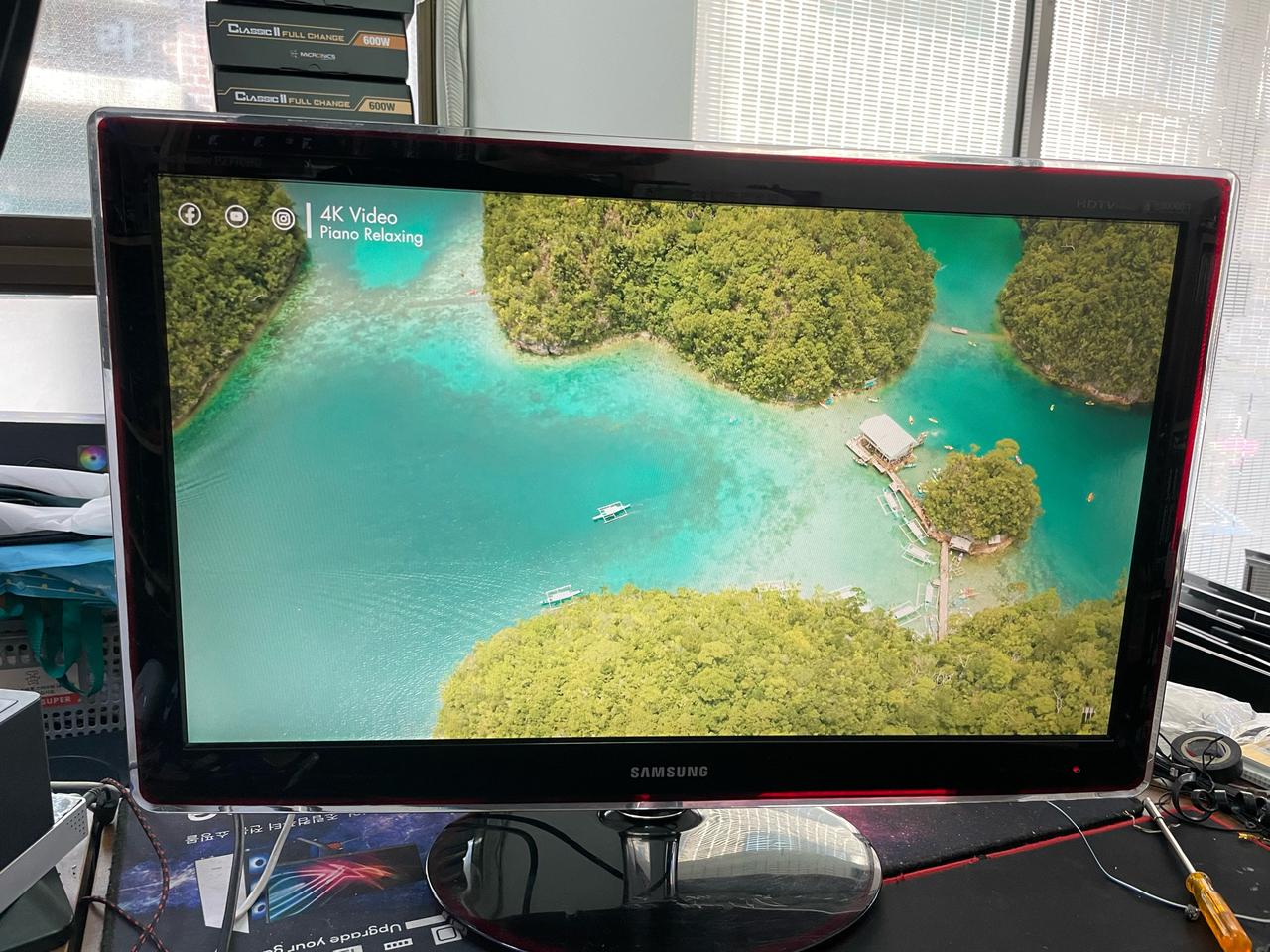 삼성 27인치 TV 모니터