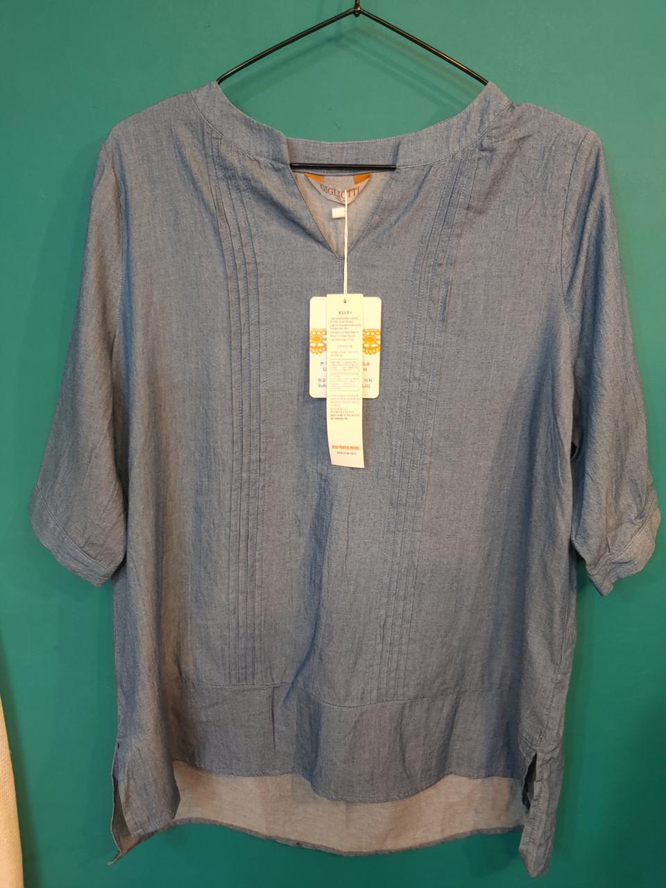 gigliotti 질리오띠 데님셔츠(새제품)