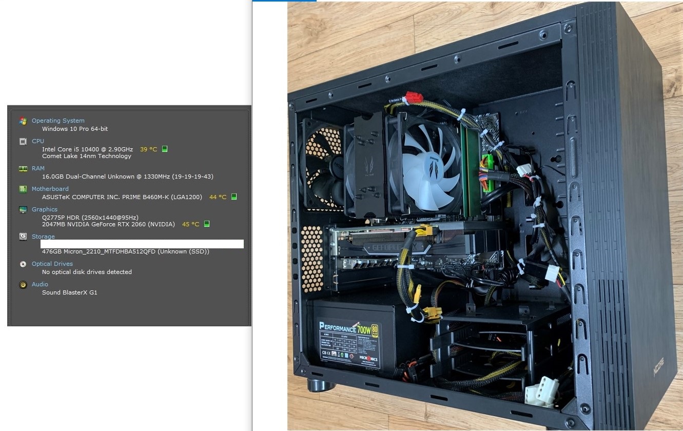 게이밍본체팝니다(인텔 라이젠)