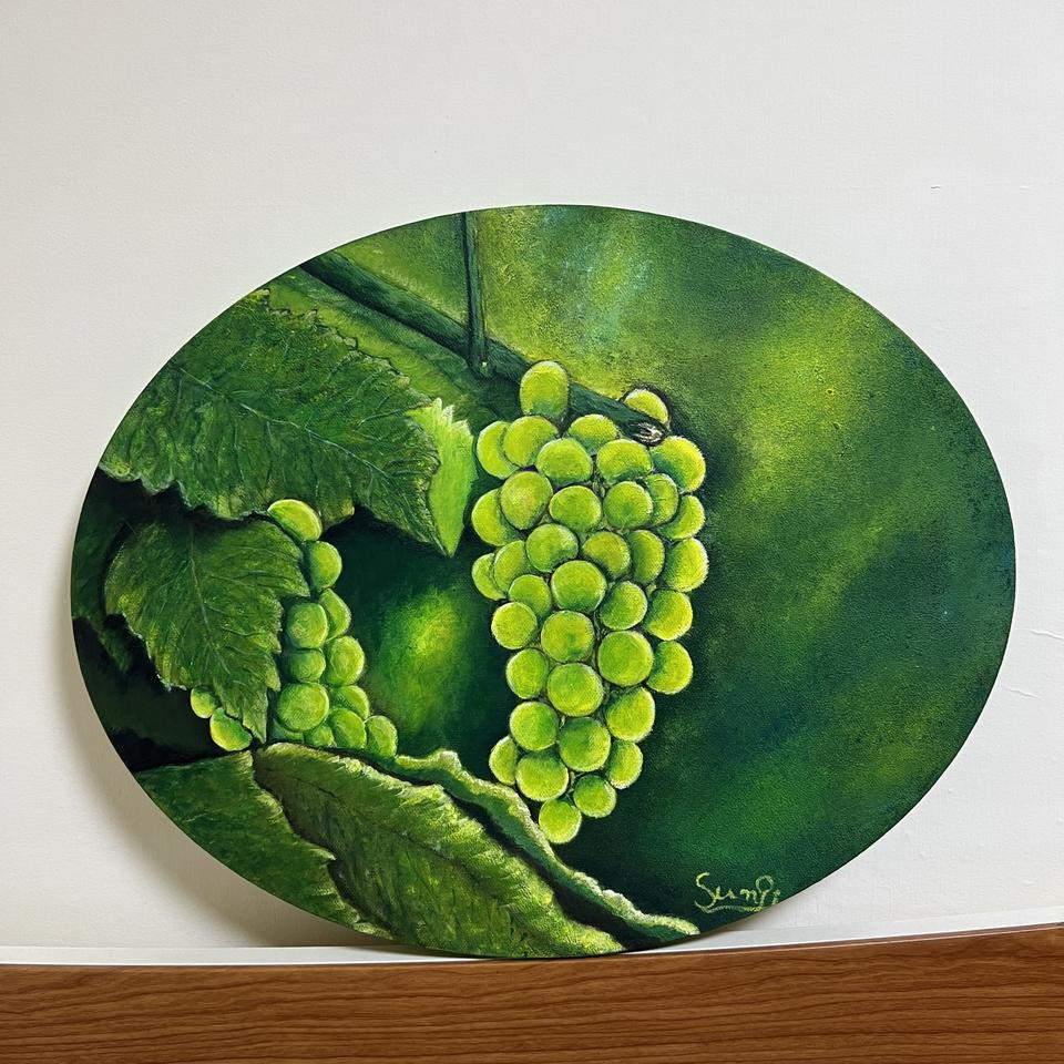 인테리어 포도그림 아크릴화 그림선물 그림액자 집들이선물 캔버스그림