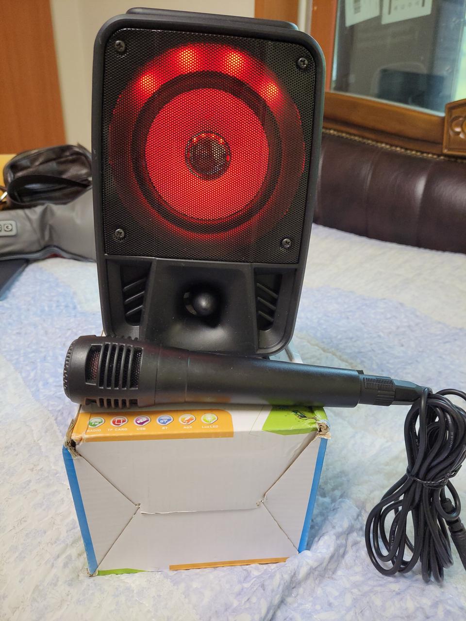 노래방 기능이 탑제된 불루투스스피커