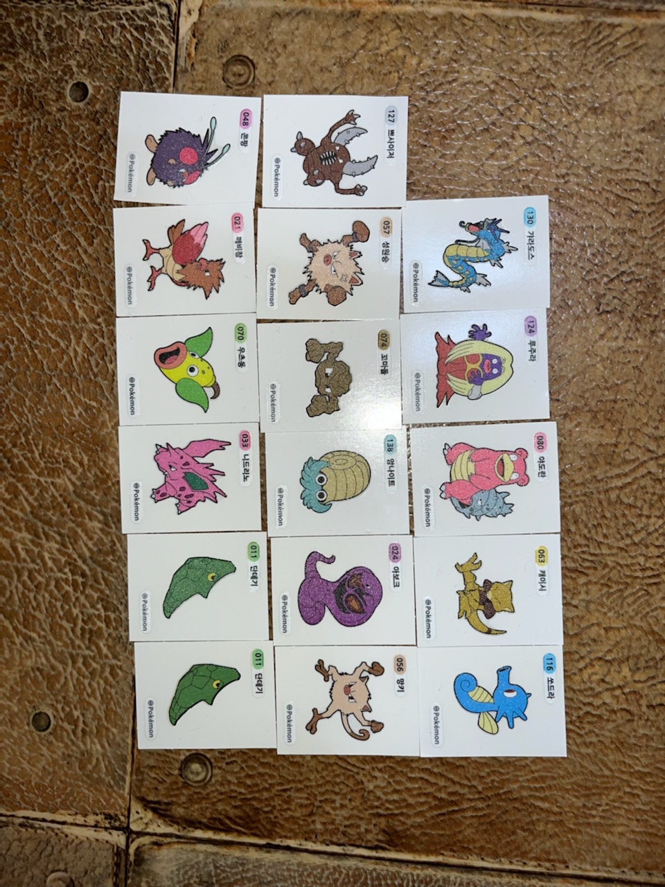 포켓몬 스티커 띠부띠부씰 팔아요