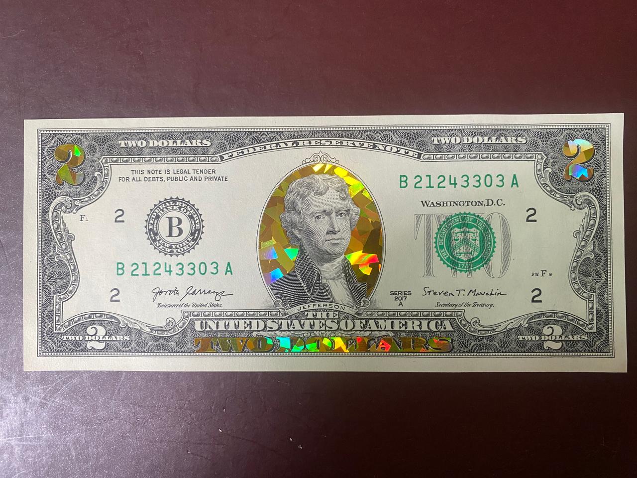 미국지페 2달러