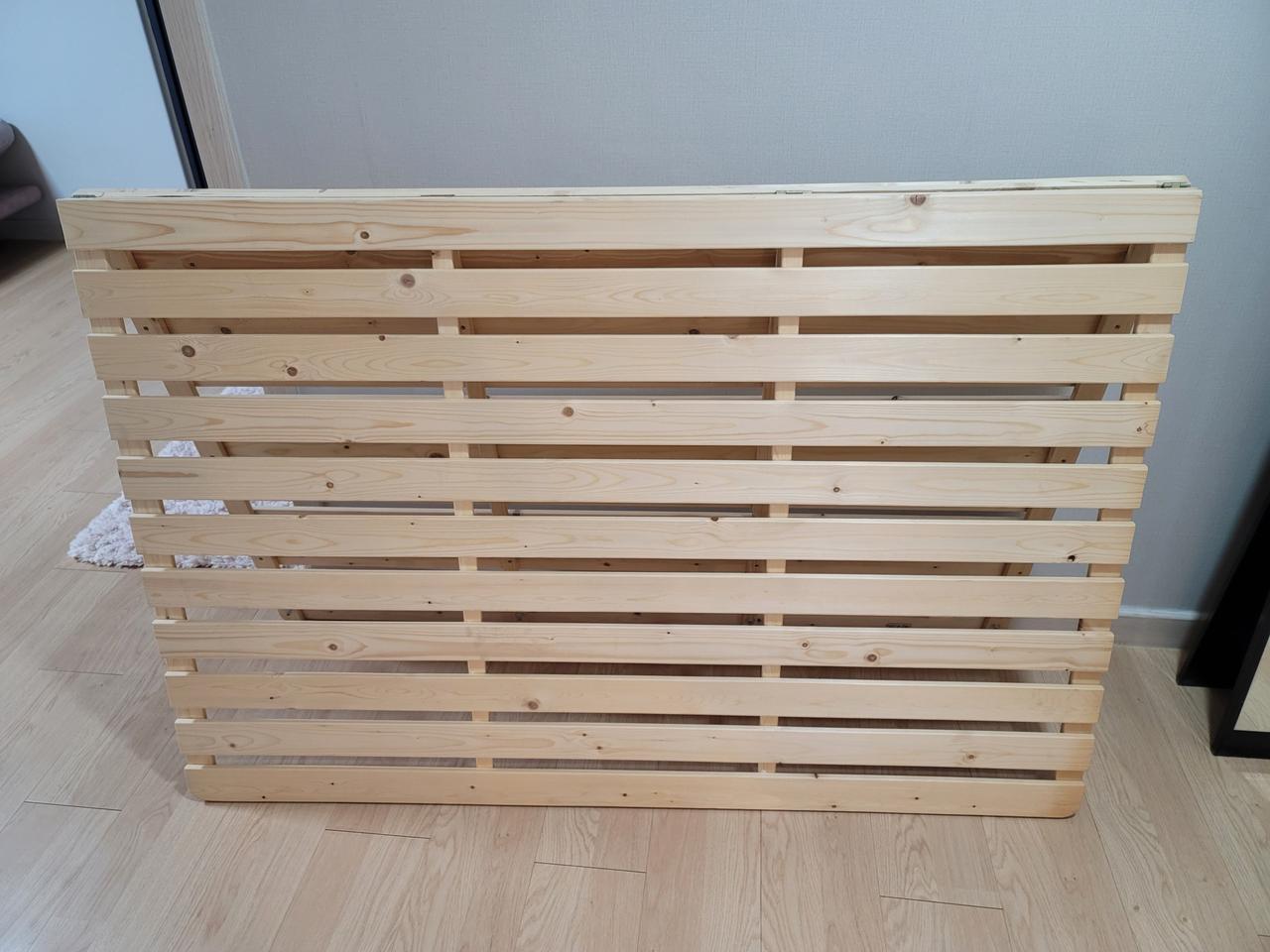 매트리스 나무깔판