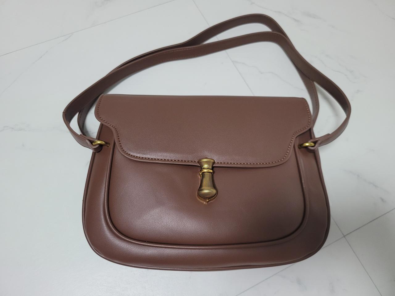 [새상품] 브라운 클래식백