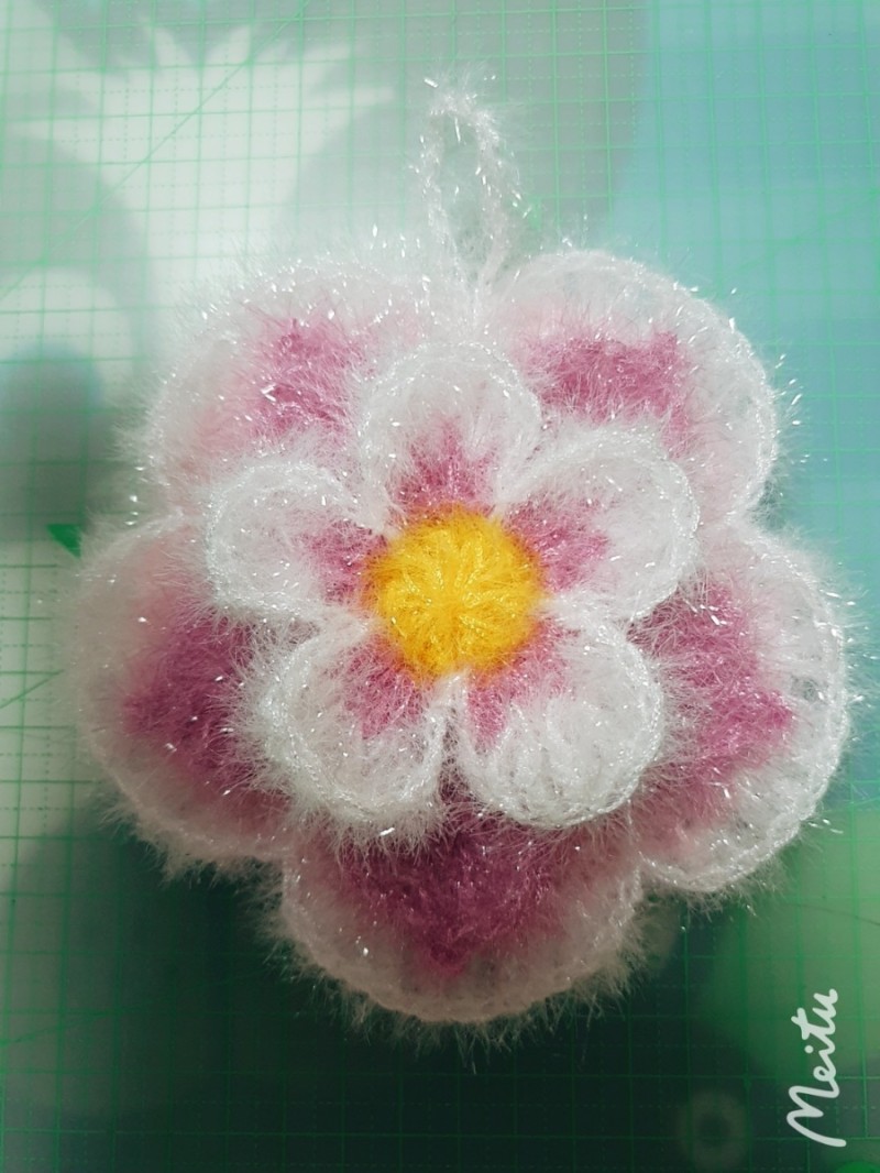 하늘매발톱꽃수세미 3천원